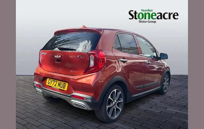 Used Kia Picanto X-Line 67 HP (49 kW) 2022 Orange Hatchback