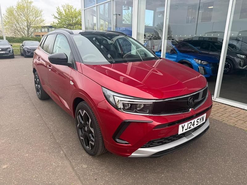 Used Vauxhall Grandland X Ultimate 128 HP (94 kW) 2024 Red SUV