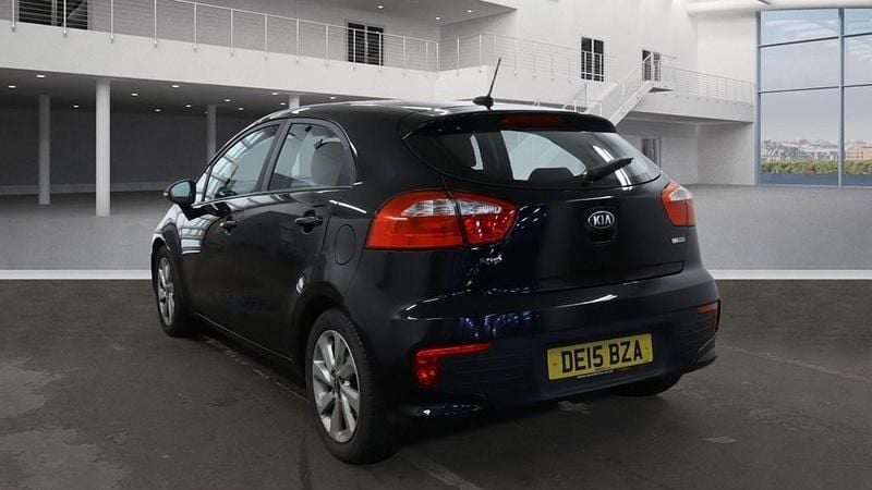 Used Kia Rio 109 HP (80 kW) 2015 Black Hatchback
