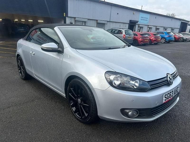 Used VW Golf Cabriolet GT 140 HP (102 kW) 2013 Silver Cabriolet