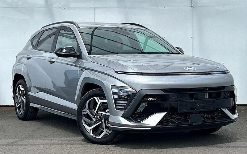 Silver New 2025 Hyundai Kona N Line SUV | £24,921 (Fair price) - Image 1/4