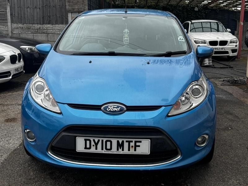 Used Ford Fiesta Zetec 82 HP (60 kW) 2010 Blue Hatchback