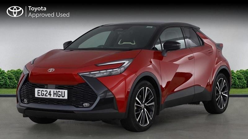 Used Toyota C-HR 140 HP (102 kW) 2024 Scarlet flare SUV