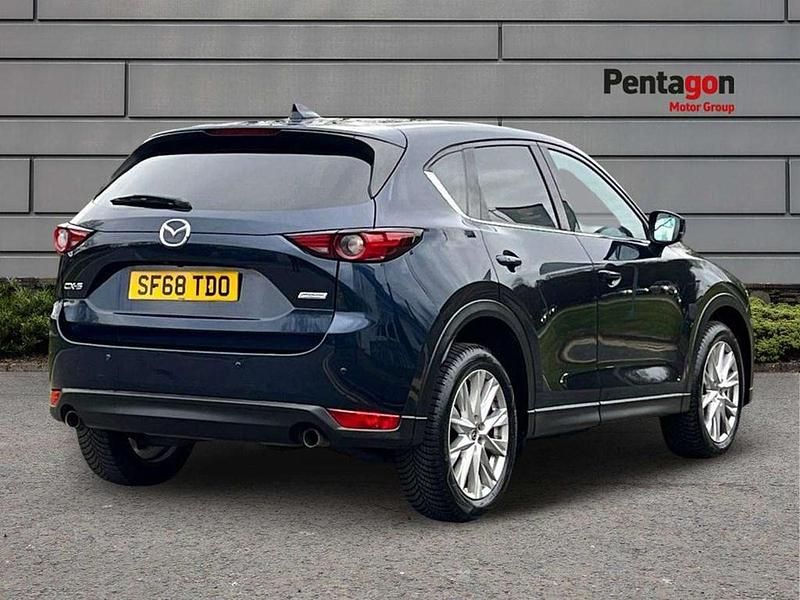 Begagnad Mazda CX-5 Inclusive 162 HK (119 kW) 2018 Blå SUV