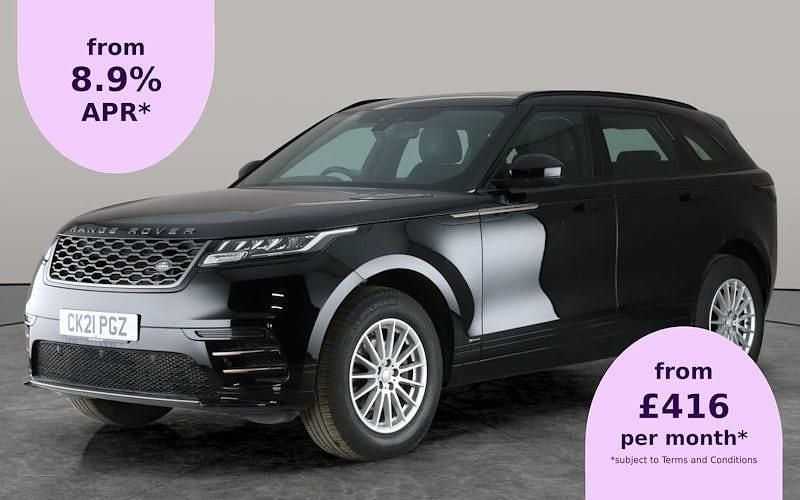 Black Used 2021 Land Rover Range Rover Velar R-Dynamic SUV | £26,388 (Good price) - Image 1/3