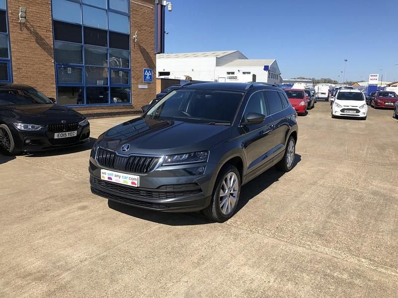 Used Skoda Karoq SE L 116 HP (85 kW) 2018 Grey SUV