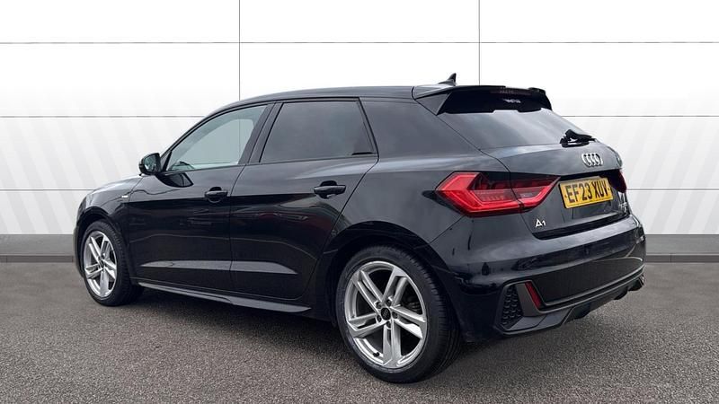 Used Audi A1 S-Line 110 HP (80 kW) 2023 Black Hatchback