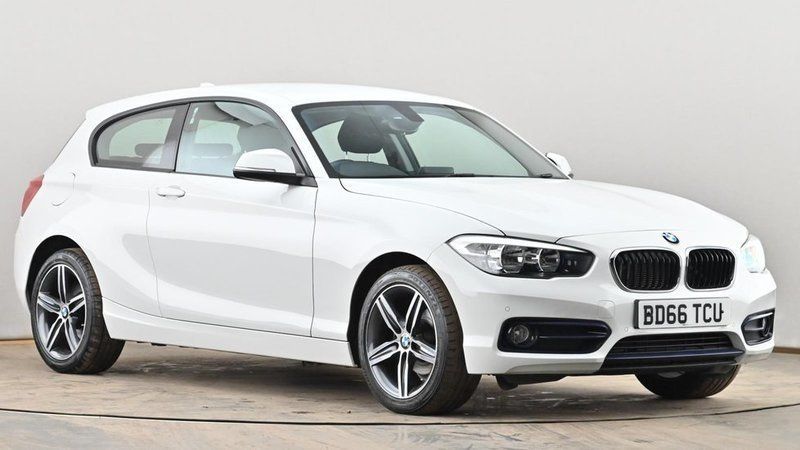 Bmw 116 белая