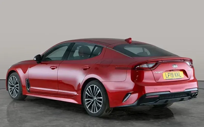 Used Kia Stinger GT-Line 197 HP (144 kW) 2019 Red Hatchback