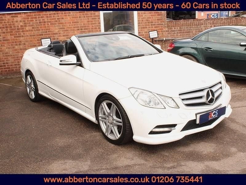 Begagnad Mercedes E250 2012 Vit Cab