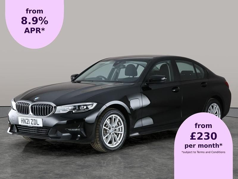 Black Used 2021 BMW 330e Comfort Edition Sedan | £16,435 (Super price) - Image 1/2