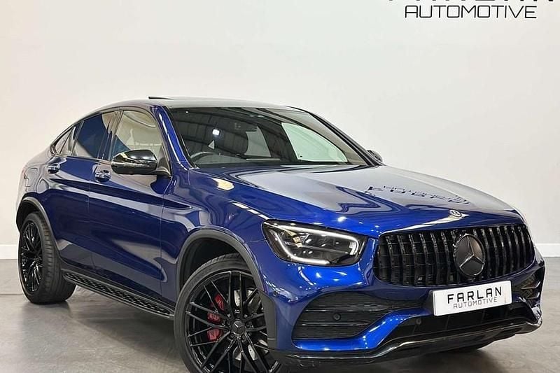 Blue Used 2021 Mercedes GLC43 AMG Premium Plus Coupe | £37,750 (Fair price) - Image 1/1