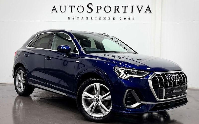Used Audi Q3 S-Line 150 HP (110 kW) 2022 Blue SUV