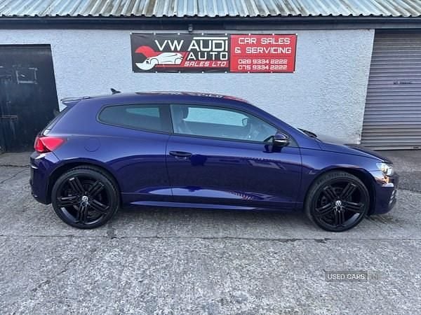 Used VW Scirocco R-line 184 HP (135 kW) 2017 Mauve/purple Coupe