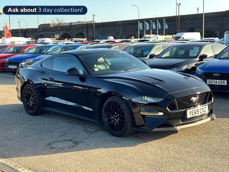 Black Used 2019 Ford Mustang GT Coupe | £34,975 (A bit pricey) - Image 1/4