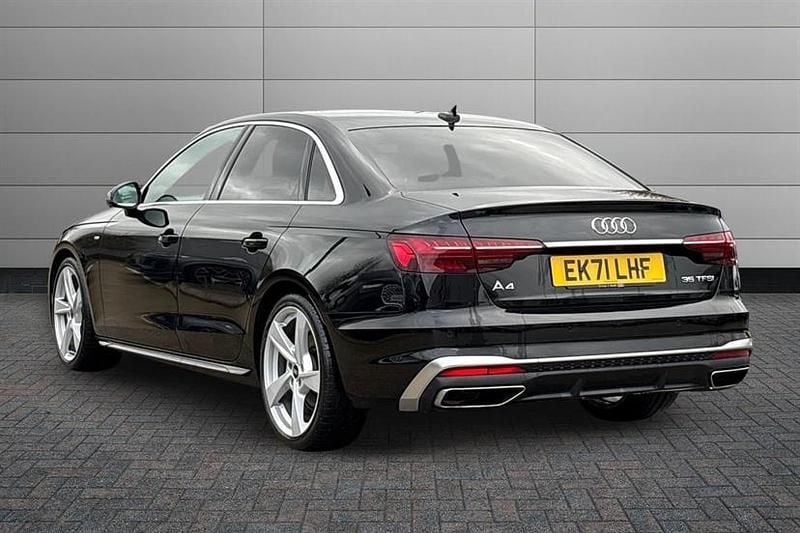 Used Audi A4 S-Line 150 HP (110 kW) 2021 Mythos black Sedan