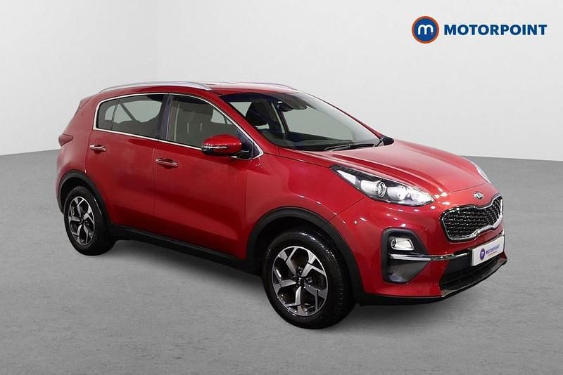 Red Used 2021 Kia Sportage SUV | £16,199 (Good price) - Image 1/4