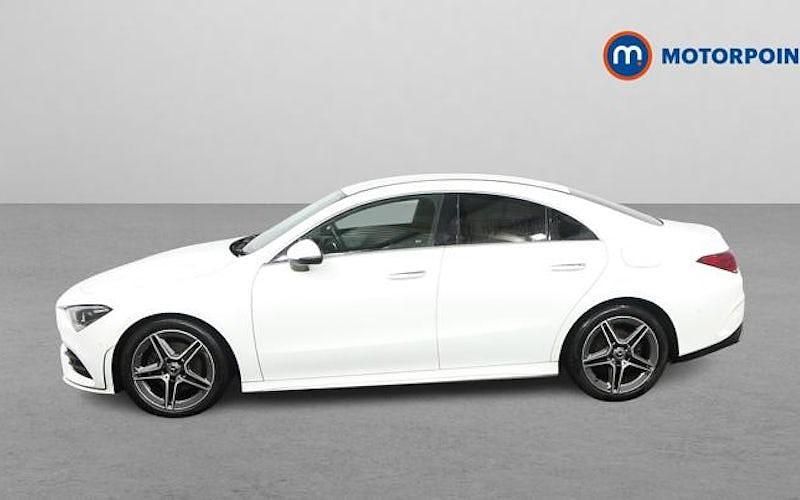 Used Mercedes CLA180 AMG Line Premium 136 HP (100 kW) 2022 White Sedan