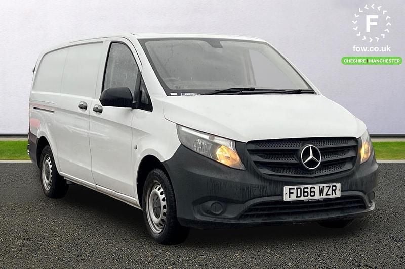 White Used 2016 Mercedes Vito Van | £12,999 (Fair price) - Image 1/3