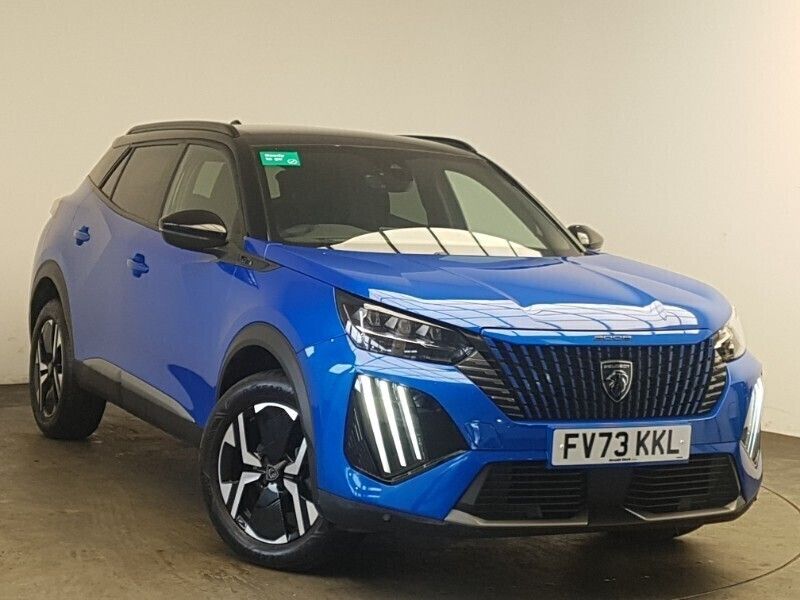 Blue Used 2023 Peugeot 2008 GTi SUV | £20,298 (Fair price) - Image 1/4