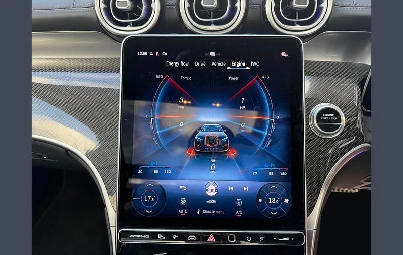 Used Mercedes GLC63 AMG Night 670 HP (492 kW) 2025 White SUV