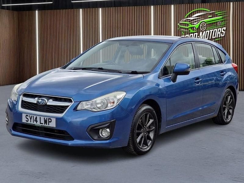 Used Subaru Impreza 114 HP (83 kW) 2014 Blue Hatchback