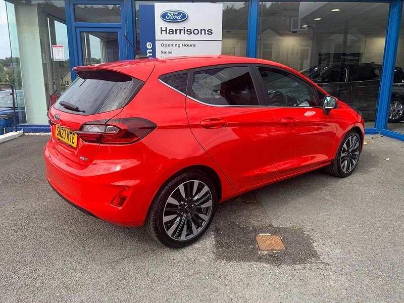 Used Ford Fiesta Titanium X 125 HP (91 kW) 2023 Red Hatchback