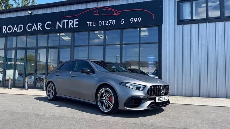 Used Mercedes A45 AMG AMG 421 HP (309 kW) 2021 Grey Hatchback