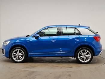 Used Audi Q2 S-Line 116 HP (85 kW) 2019 Blue SUV