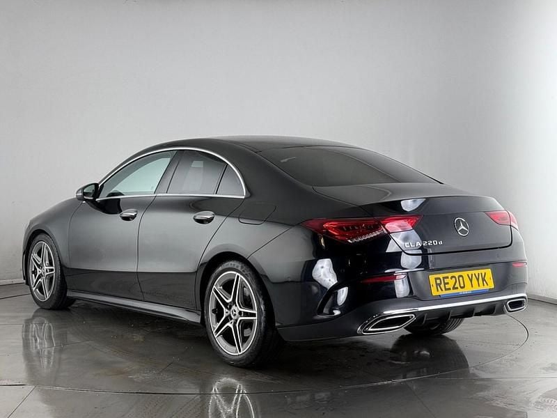 Used Mercedes CLA220 AMG line 2020 Black Sedan