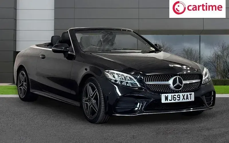 Used Mercedes C200 AMG line 198 HP (145 kW) 2019 Cabriolet