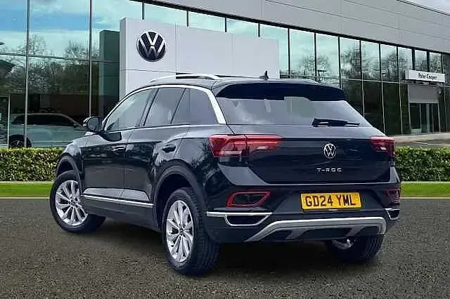 Used VW T-Roc Style 150 HP (110 kW) 2024 Black SUV