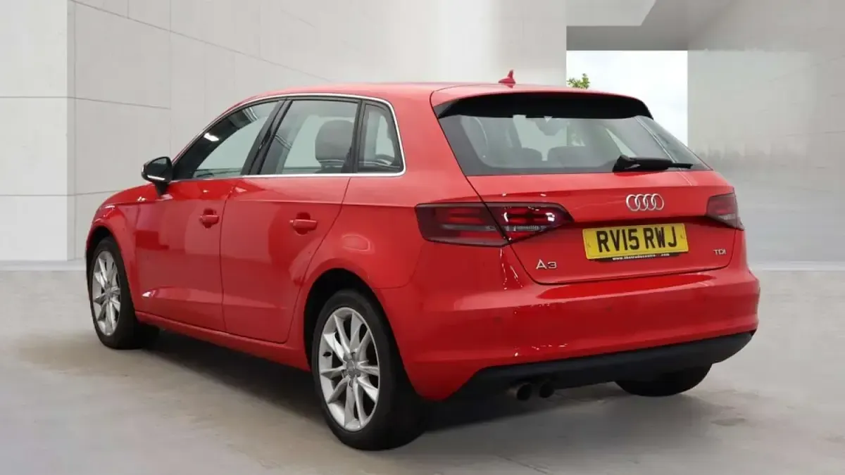Used Audi A3 Sportback Sport 2015 Red Hatchback