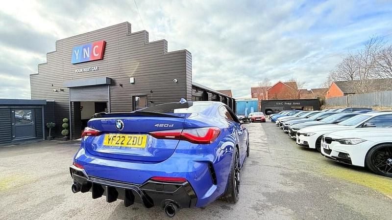 Used BMW 420 M Sport 2022 Blue Coupe