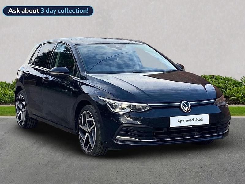 Black Used 2020 VW Golf VII Style Hatchback | £14,598 (Fair price) - Image 1/4
