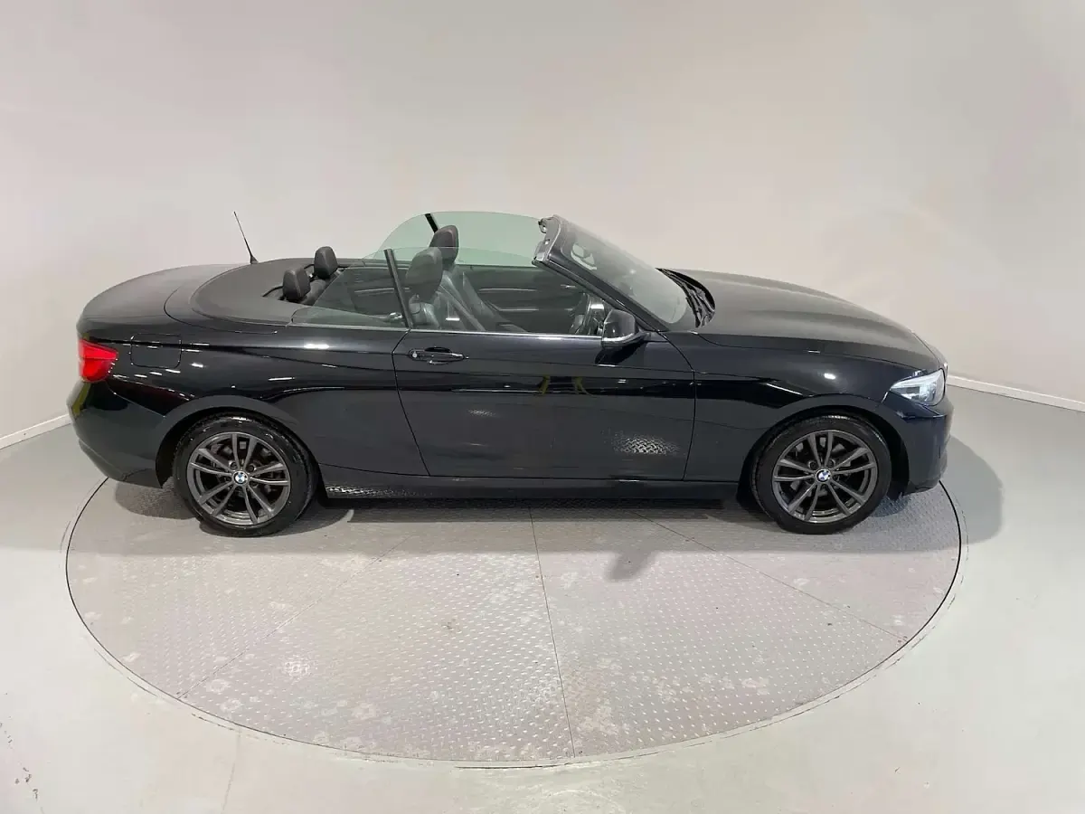 Used BMW 220 Sport Line 2017 Black Cabriolet