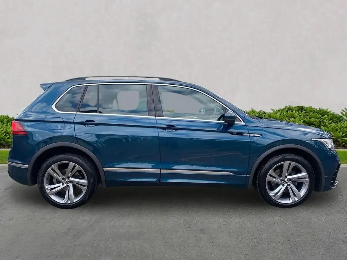 Used VW Tiguan R-line Edition 150 HP (110 kW) 2023 Blue SUV