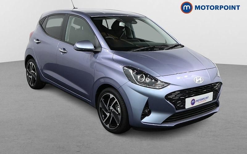 Blue New 2025 Hyundai i10 Premium Hatchback | £17,399 (Fair price) - Image 1/4