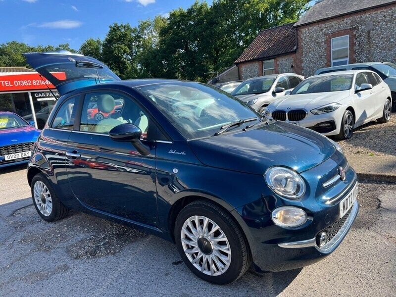 Blue Used 2023 Fiat 500 Dolcevita Hatchback | £10,795 (A bit pricey) - Image 1/3