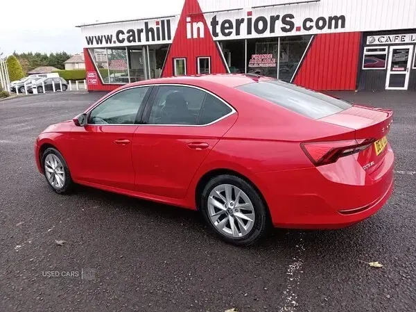 Used Skoda Octavia SE L First Edition 150 HP (110 kW) 2020 Red Hatchback