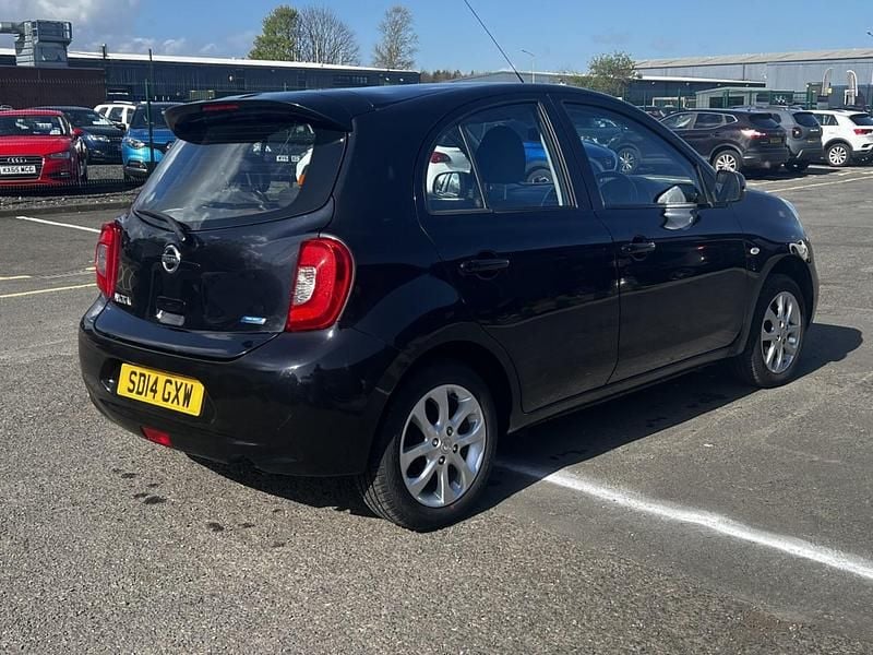 Used Nissan Micra Acenta 2014 Black Hatchback
