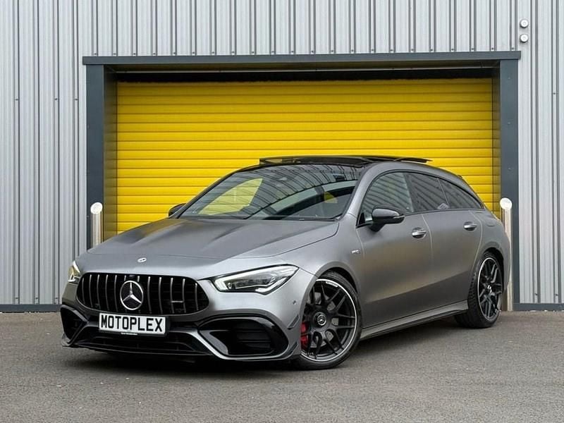 Grey Used 2022 Mercedes CLA45 AMG Shooting Brake AMG Estate | £42,995 - Image 1/4