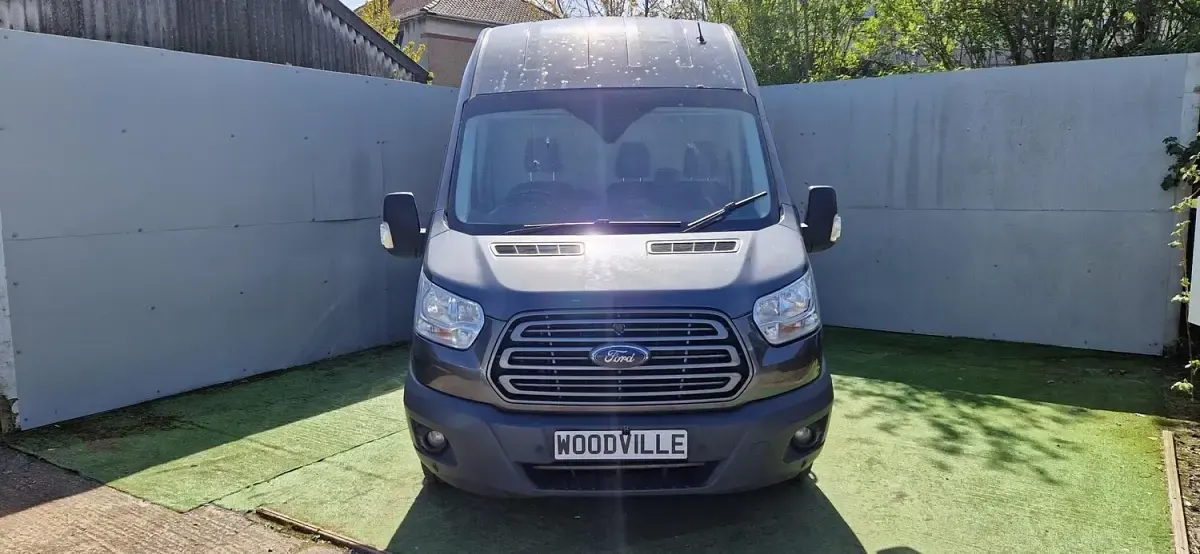 Used Ford Transit 130 HP (95 kW) 2018 Grey Van