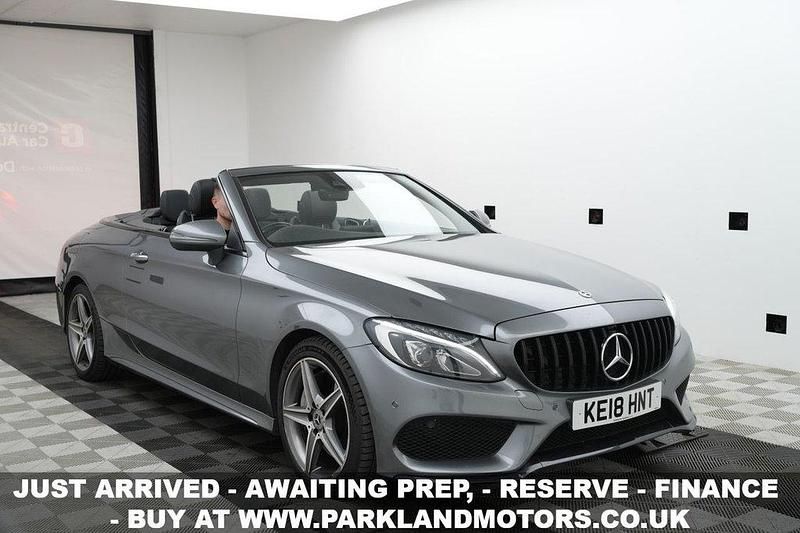 Grey Used 2018 Mercedes C300 AMG line Cabriolet | £16,495 (Fair price) - Image 1/3