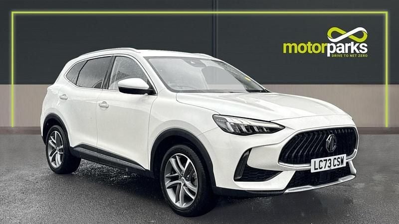 Arctic white gloss Used 2024 MG HS Trophy SUV | £17,300 (Good price) - Image 1/4