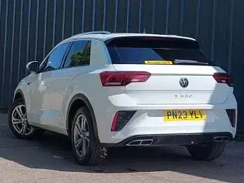 Used VW T-Roc R-line 150 HP (110 kW) 2023 White SUV