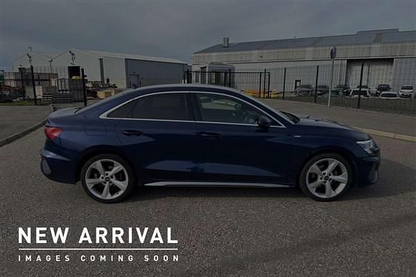 Used Audi A3 S-Line 190 HP (139 kW) 2022 Blue Sedan