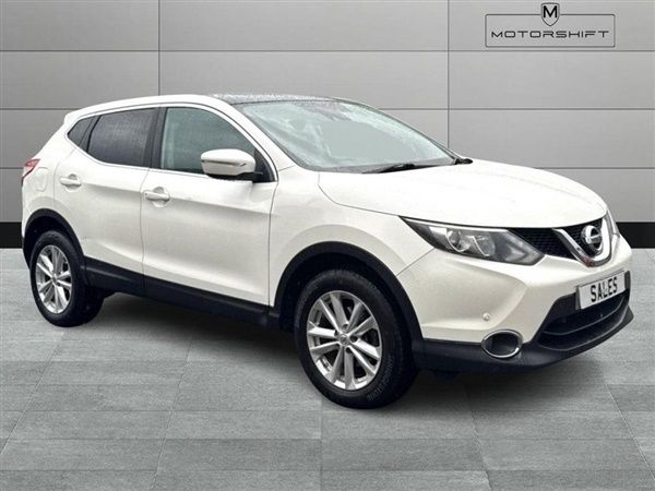 White Used 2014 Nissan Qashqai Acenta Premium SUV | £4,949 (Fair price) - Image 1/1