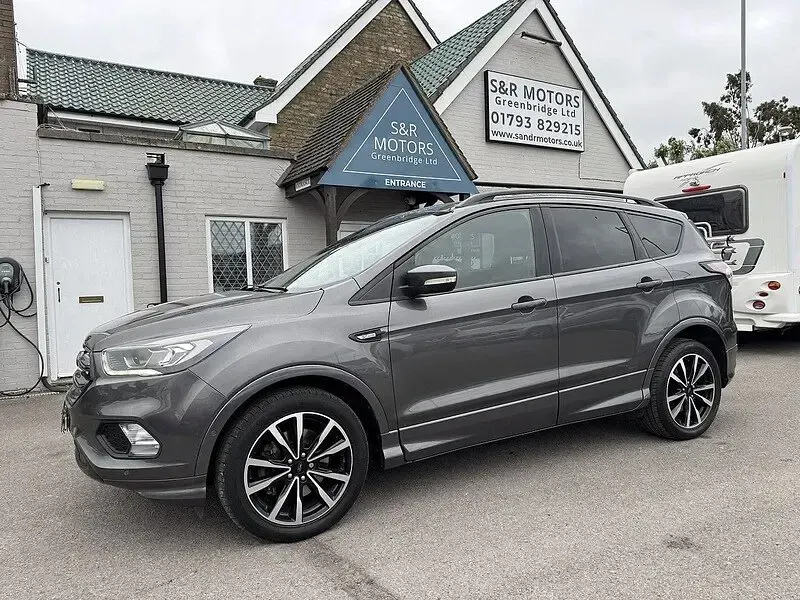 Used Ford Kuga ST-Line 150 HP (110 kW) 2017 Grey SUV