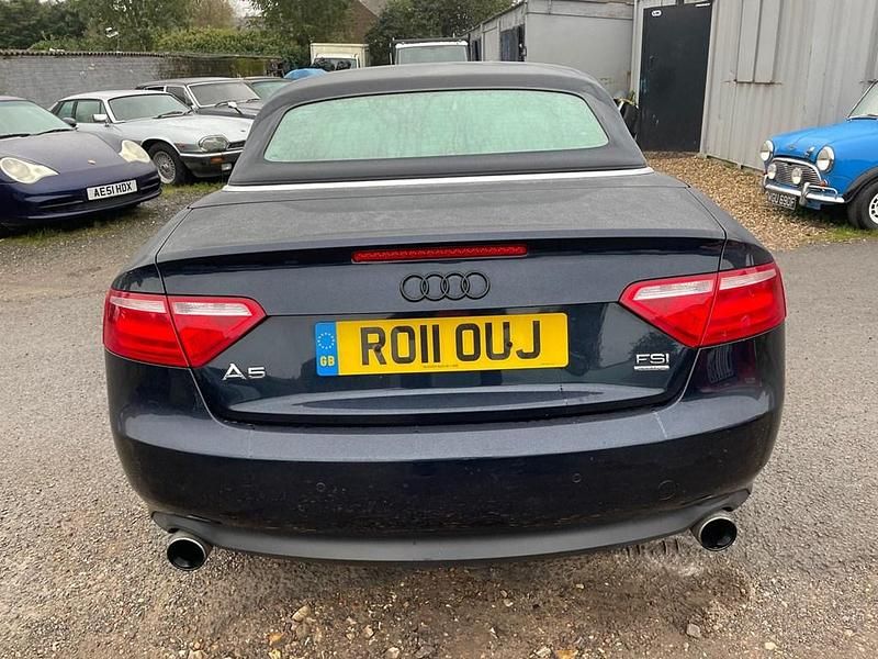 Used Audi Cabriolet Design 2011 Blue Cabriolet